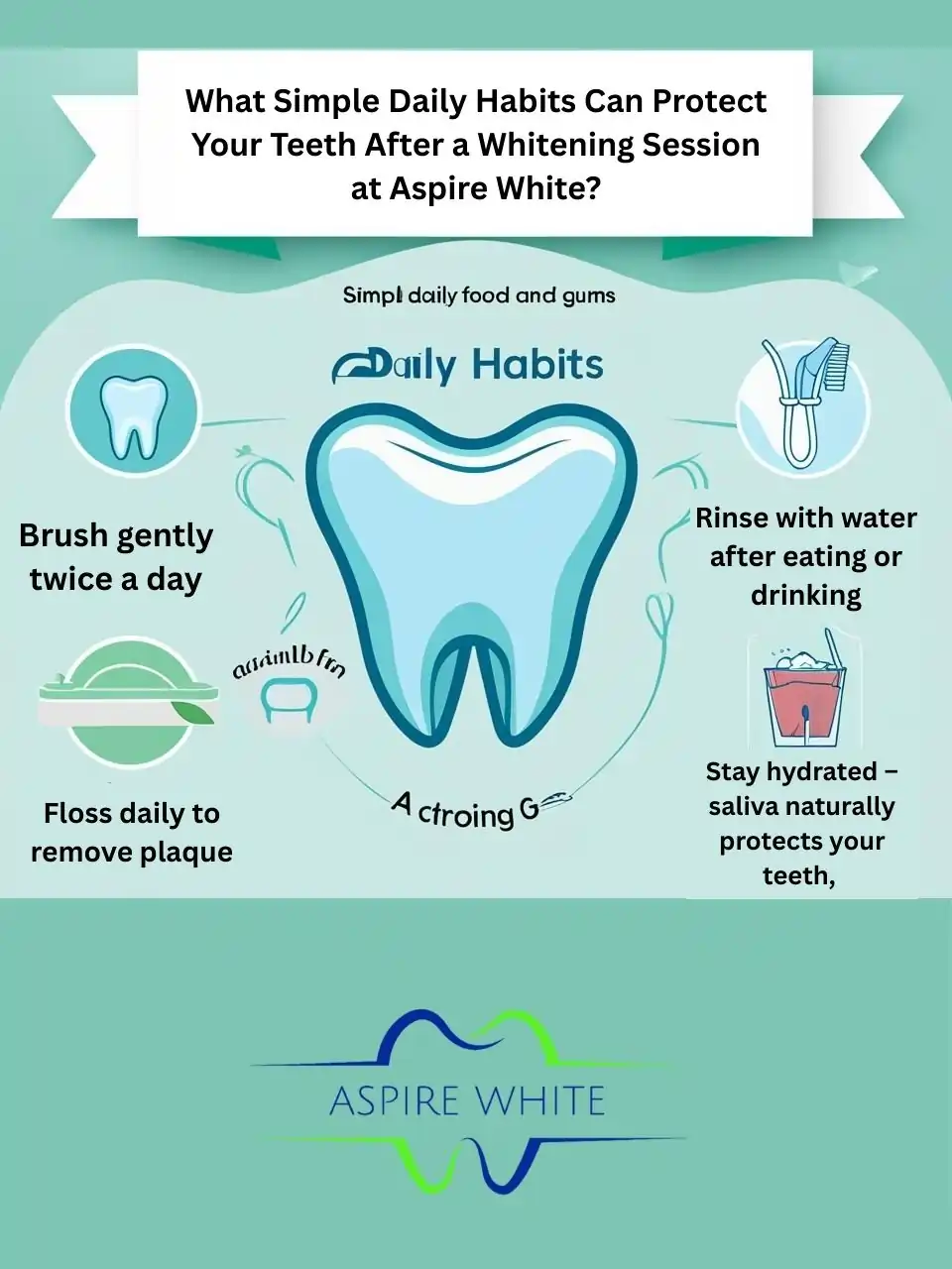 What Simple Daily Habits Can Protect Your Teeth After a Whitening Session at Aspire White Kingston upon Hull